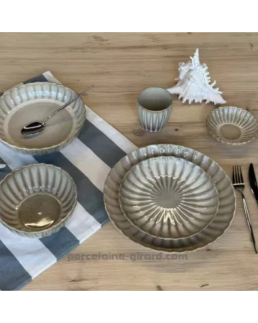 ASSIETTE CREUSE PALOURDE 21CM