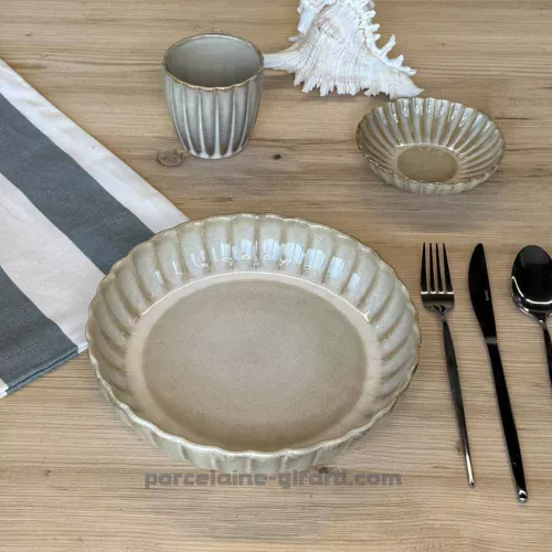 ASSIETTE CREUSE PALOURDE 21CM