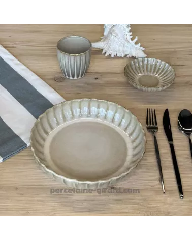 ASSIETTE CREUSE PALOURDE 21CM
