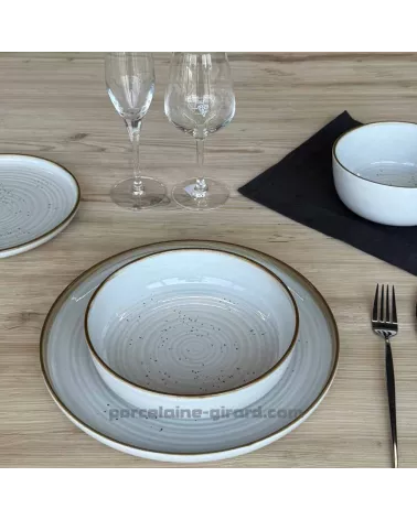 ASSIETTE CREUSE SOLIA 18.5XH5