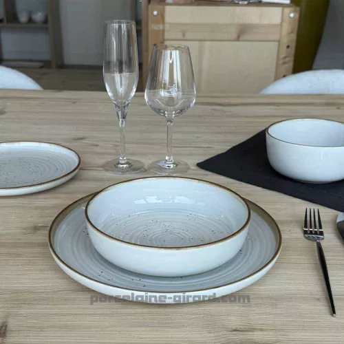 ASSIETTE CREUSE SOLIA 18.5XH5