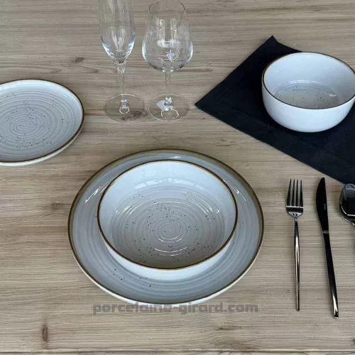ASSIETTE CREUSE SOLIA 18.5XH5
