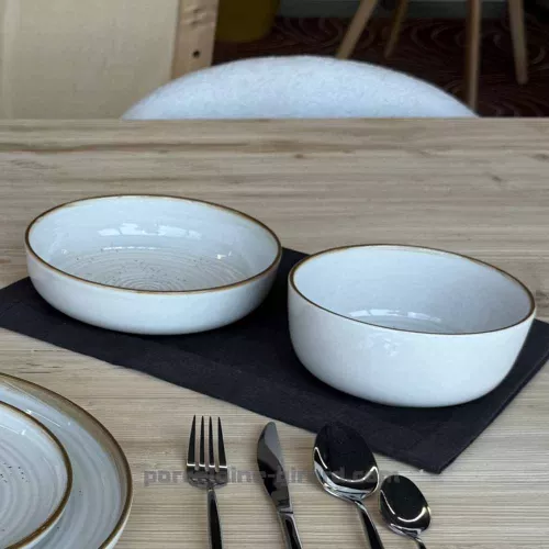 ASSIETTE CREUSE SOLIA 18.5XH5