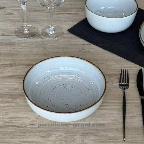 ASSIETTE CREUSE SOLIA 18.5XH5