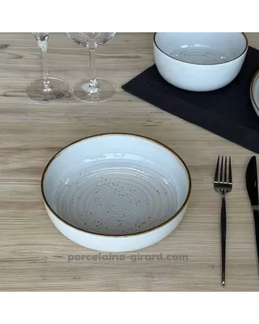 ASSIETTE CREUSE SOLIA 18.5XH5