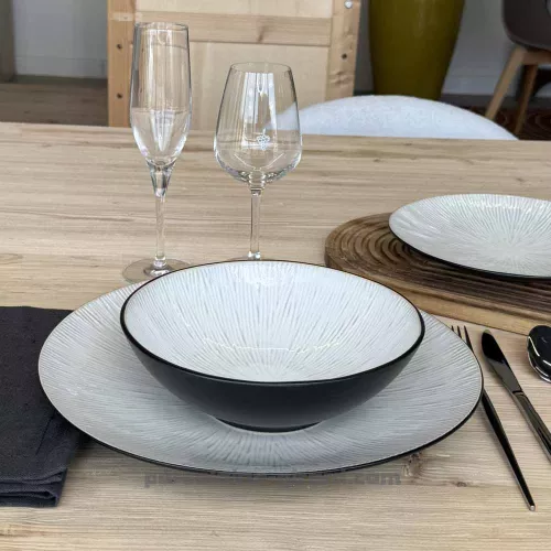 ASSIETTE CREUSE RYM 19CM