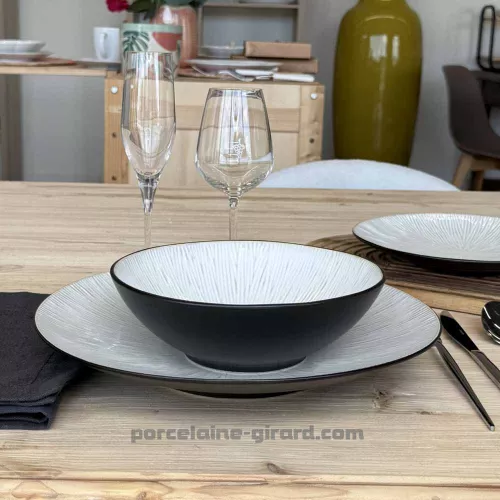 ASSIETTE CREUSE RYM 19CM
