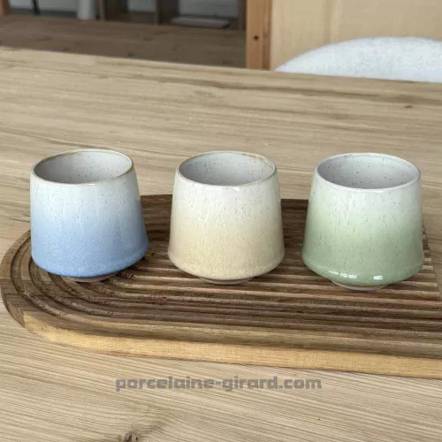 GOBELET COLOR 24CL D8.5CM ASSORTI DE 3