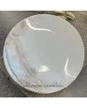 ASSIETTE PLATE HOLY 27CM EN GRES/