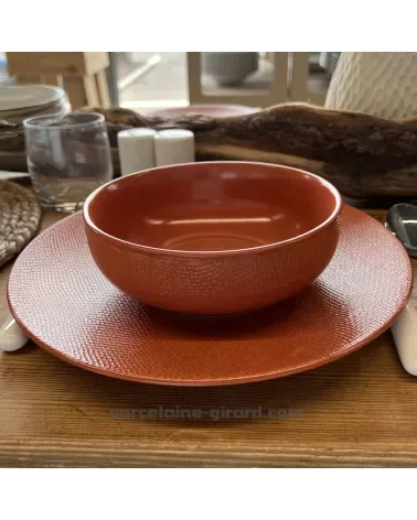 SALADIER MADO DIAMETRE 16.5CM COULEUR TERRACOTTA EN GRES