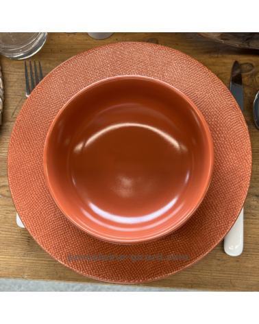 SALADIER MADO DIAMETRE 16.5CM COULEUR TERRACOTTA EN GRES