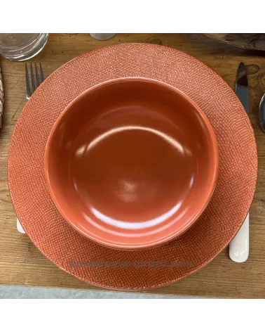 SALADIER MADO DIAMETRE 16.5CM COULEUR TERRACOTTA EN GRES