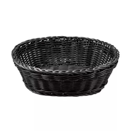 PANIER A PAIN NOIR OVAL