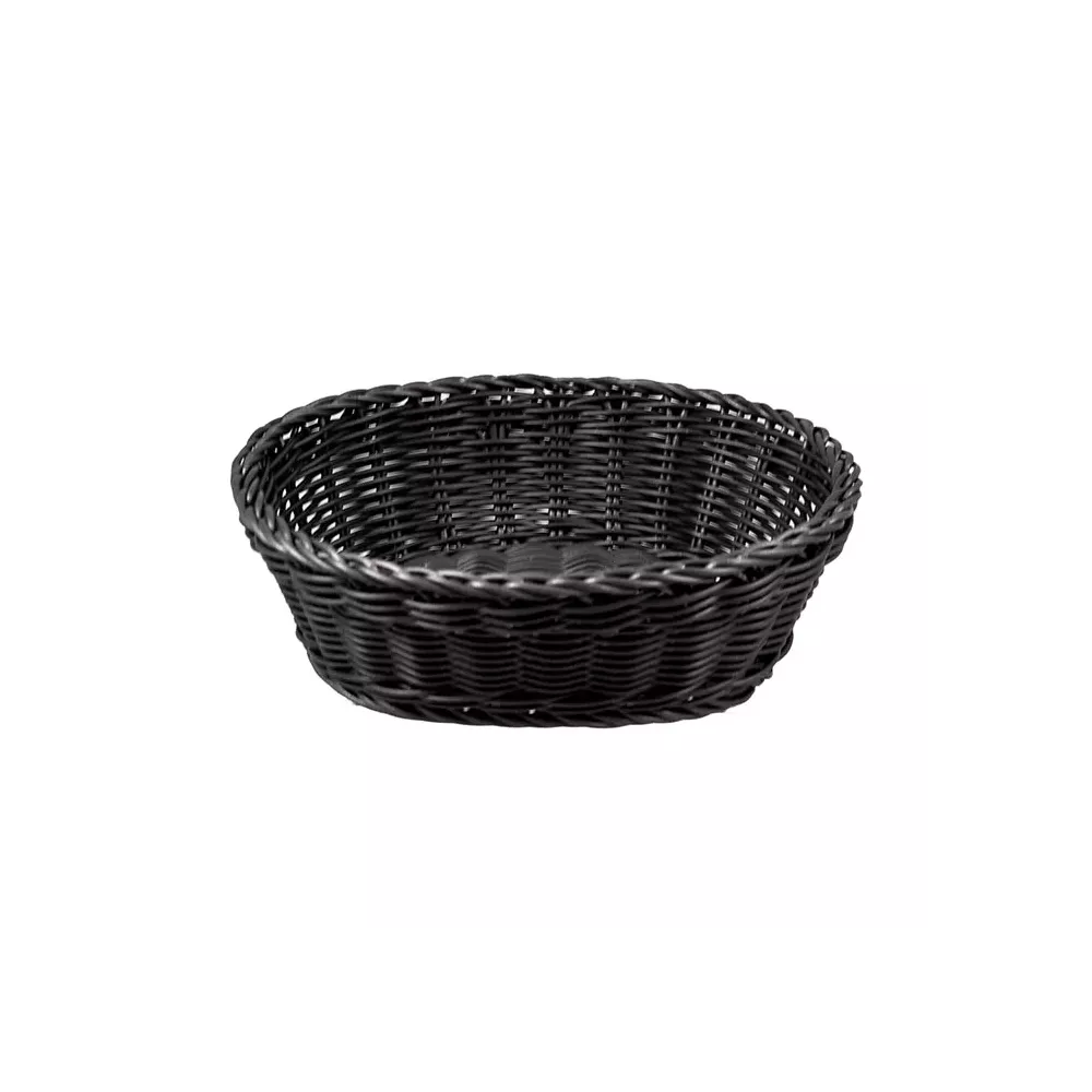 PANIER A PAIN NOIR OVAL