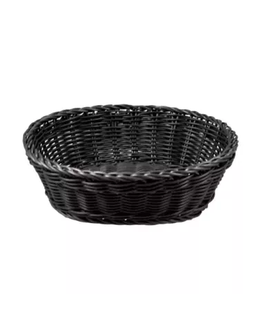 PANIER A PAIN NOIR OVAL