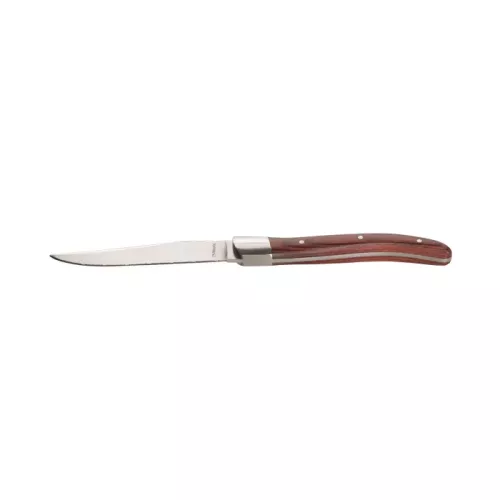 COUTEAU A STEAK AVEC CANNELU