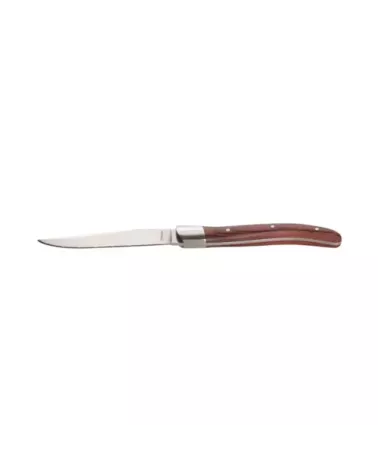 COUTEAU A STEAK AVEC CANNELU