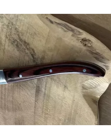 COUTEAU A STEAK AVEC CANNELU