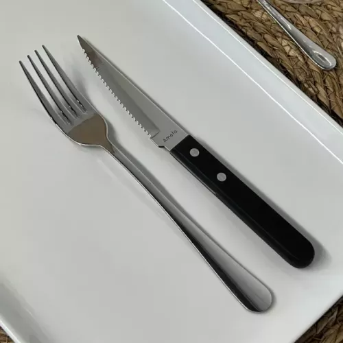 COUTEAU A STEAK A PIZZA 1.8MM