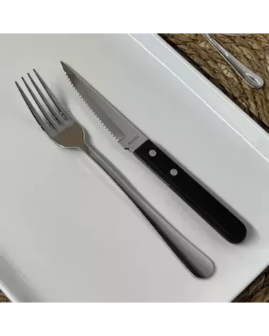 COUTEAU A STEAK A PIZZA 1.8MM
