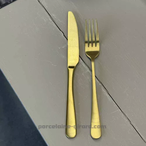 FOURCHETTE ESCADE GOLD 21CM 18/0