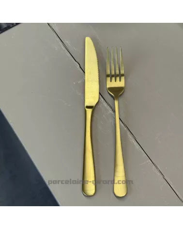 FOURCHETTE ESCADE GOLD 21CM 18/0