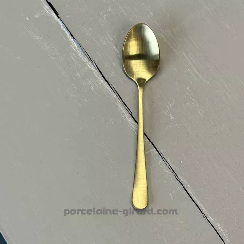 CUILLERE CAFE ESCADE GOLD 14.5CM 18/0