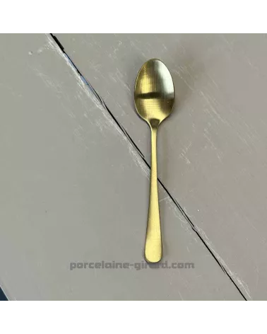 CUILLERE CAFE ESCADE GOLD 14.5CM 18/0
