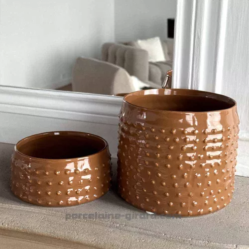 Cache pot relief "collection capsule Aura"