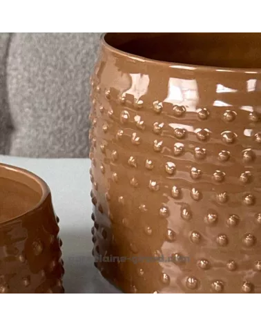 Cache pot relief "collection capsule Aura"