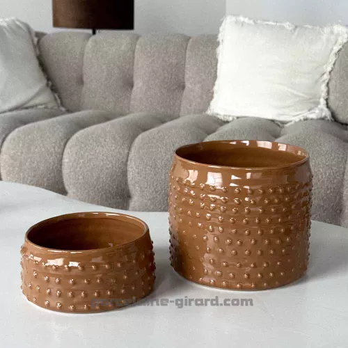 Cache pot relief "collection capsule Aura"