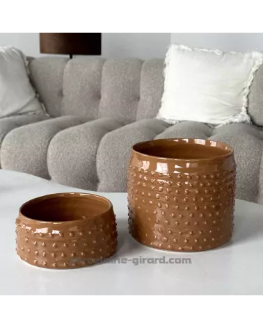 Cache pot relief "collection capsule Aura"