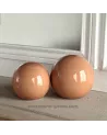 Boule déco cannelle PM "Collection capsule Aura"