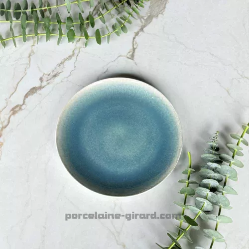ASSIETTE DESSERT AMEL BLEU 22C