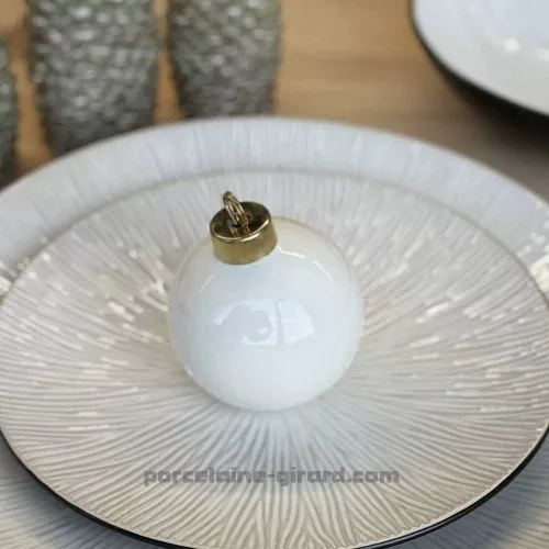 BOULE DE NOEL DIAMETRE 7CM /