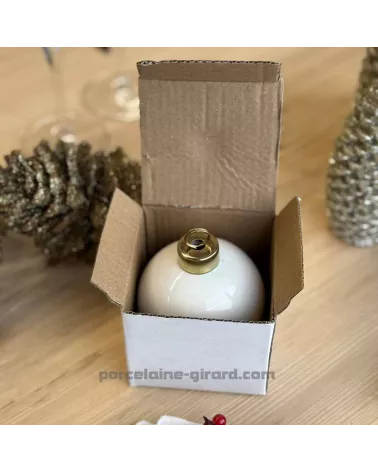 BOULE DE NOEL DIAMETRE 7CM /