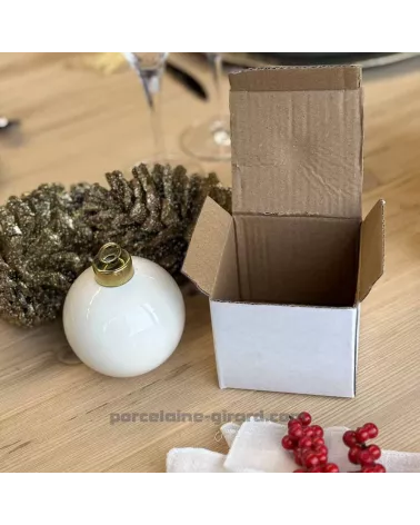 BOULE DE NOEL DIAMETRE 7CM /