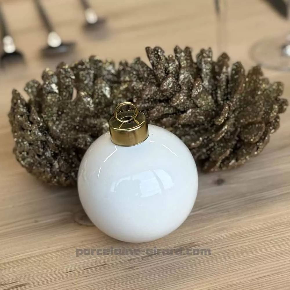 BOULE DE NOEL DIAMETRE 7CM /