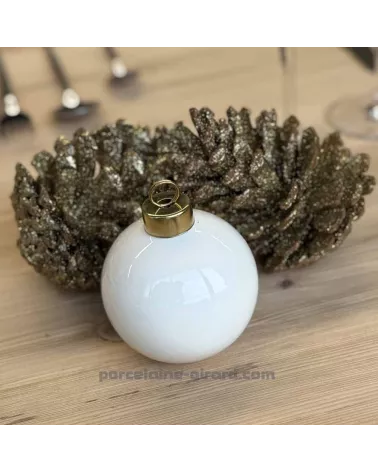 BOULE DE NOEL DIAMETRE 7CM /