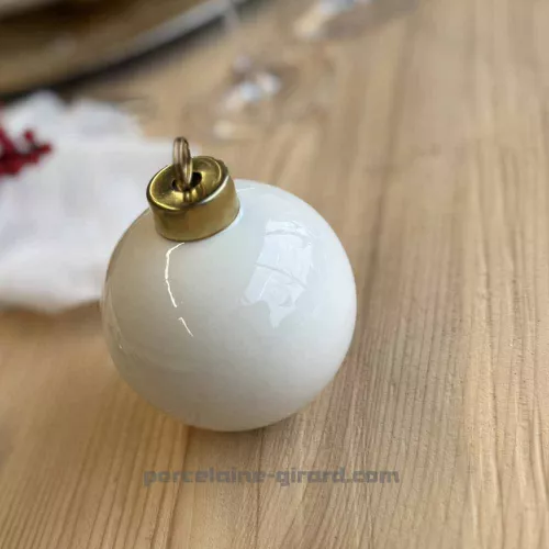 BOULE DE NOEL DIAMETRE 7CM /