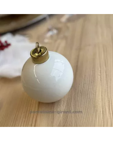 BOULE DE NOEL DIAMETRE 7CM /