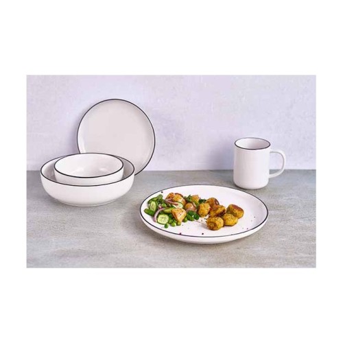 ASSIETTE CREUSE AGATHE 21CM