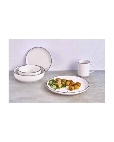 ASSIETTE CREUSE AGATHE 21CM