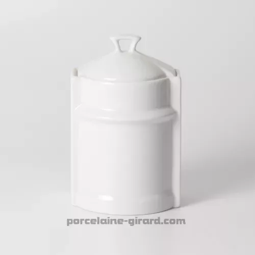 POT DE CUISINE OVALE AVEC COUVERCLE HAUTEUR 13CM /